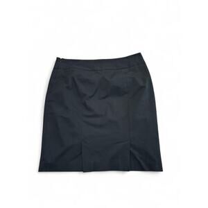 Liz Claiborne Women's Black Pencil Skirt Zipper Lined Straight Professional 14